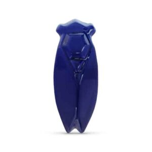 Cigale brillante en céramique - Louis Sicard - Cobalt, S