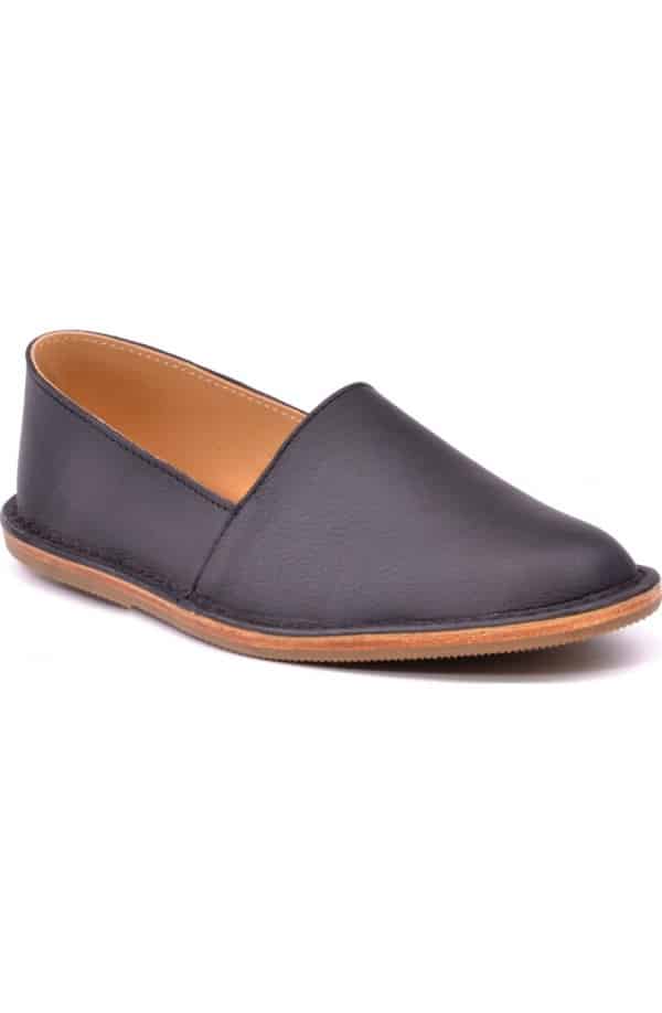 La-botte-gardiane-Chez-Laurette-espadrille-cuir-noir