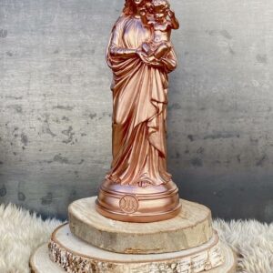 statue-bonne-mere-cuivre-jai-vu-la-vierge-chez-laurette concept store marseille