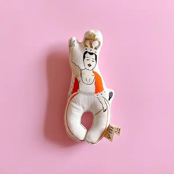 hochet freddy - tambour battant - chez laurette