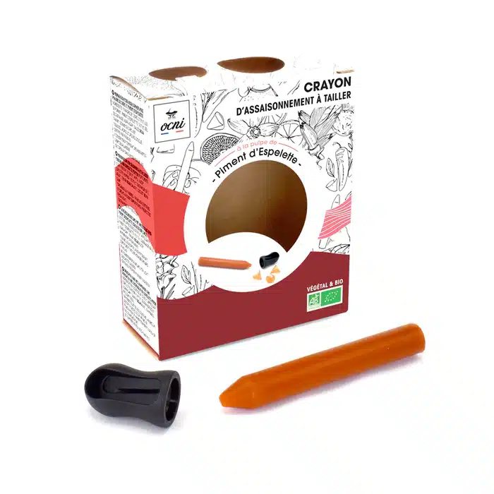 coffret 1 assaisonnement a tailler Ocni chez laurette marseille piment espelette coffret 1 assaisonnement a tailler Ocni chez laurette marseille piment espelette