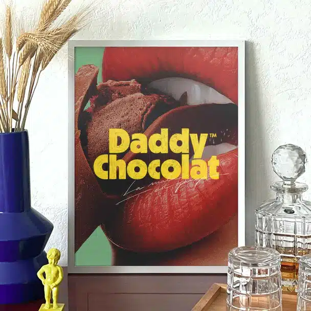 Chez-laurette-conceptstore-marseille- daddy-chocolat-affiche-dear-bill