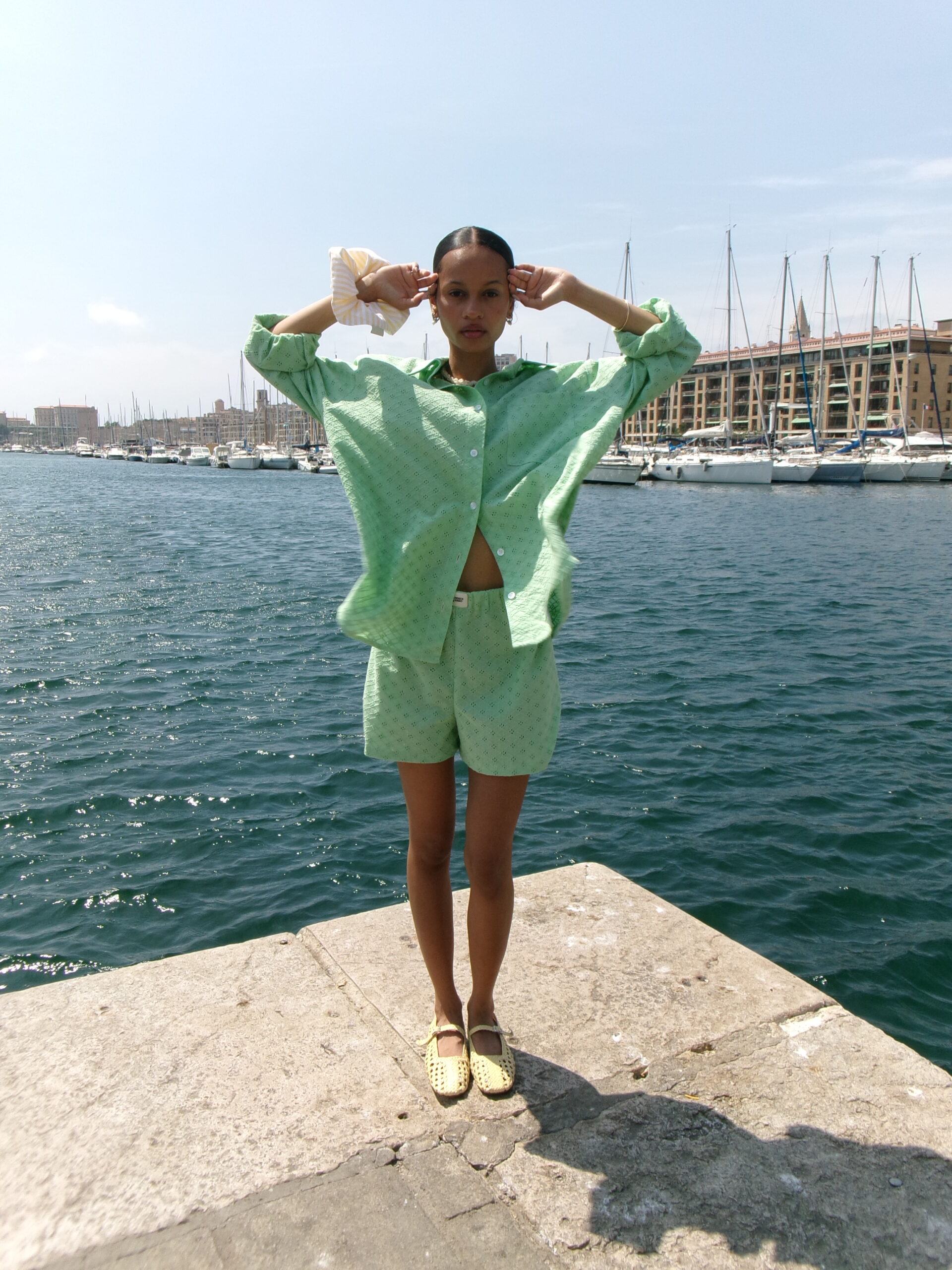 KODAK Digital Still Camera chez-laurette-conceptstore-marseille-summer-rambo-chemise-broderie-anglaise-verte