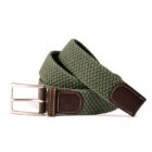 ceinture-tressee-vert-fonce-elastique-le-chic-francais-Chez-laurette-conceptstore-marseille