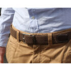 chez laurette concept store marseille le chic francais marron-ceinture-tressee-marron-foncee-elastique-