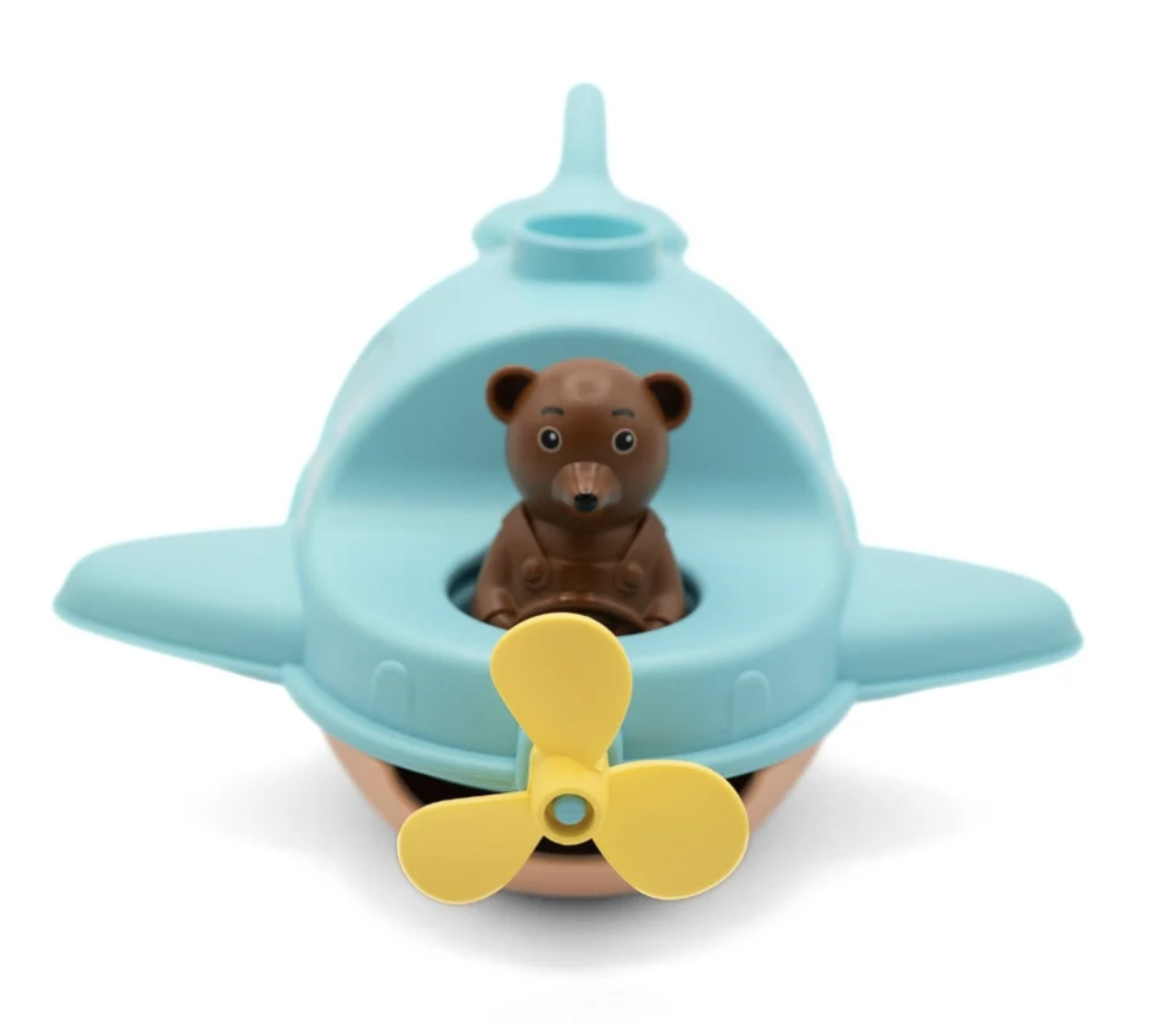 JOUET SIMPLE chez laurette concept store marseille petit ours brun hydravion