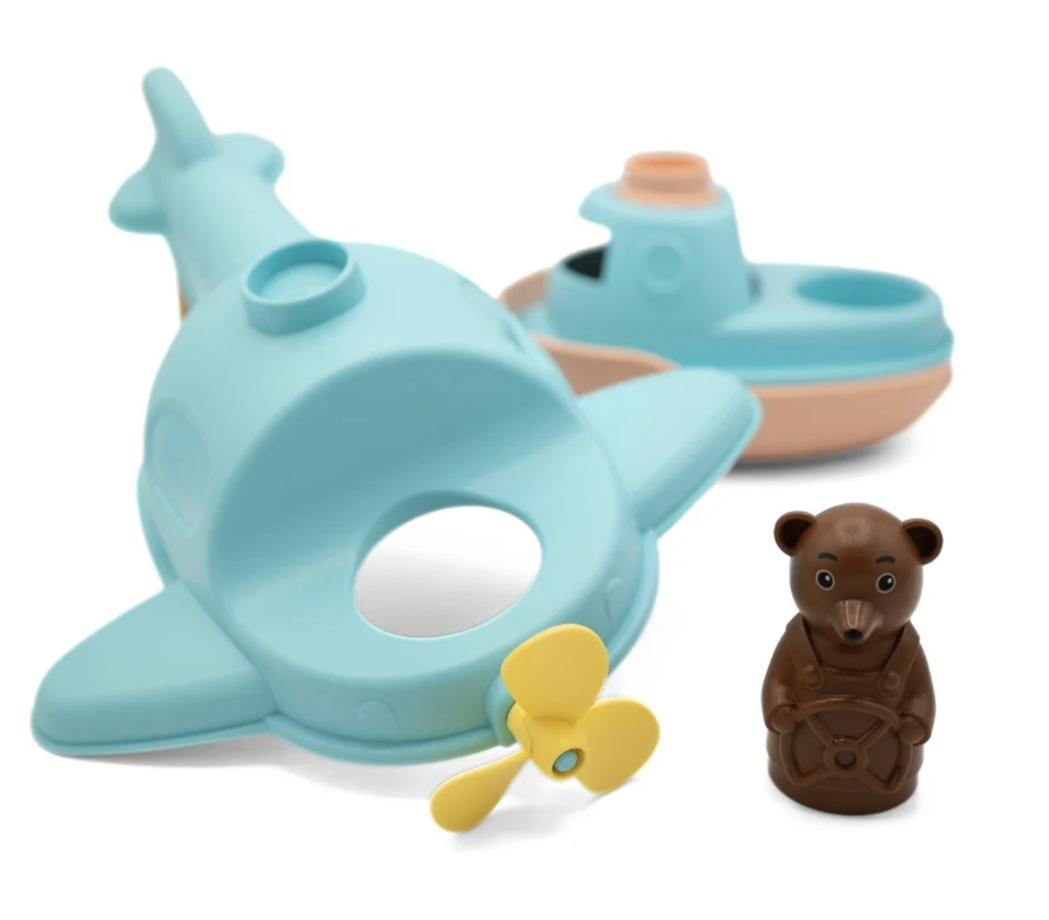 JOUET SIMPLE chez laurette concept store marseille petit ours brun hydravion