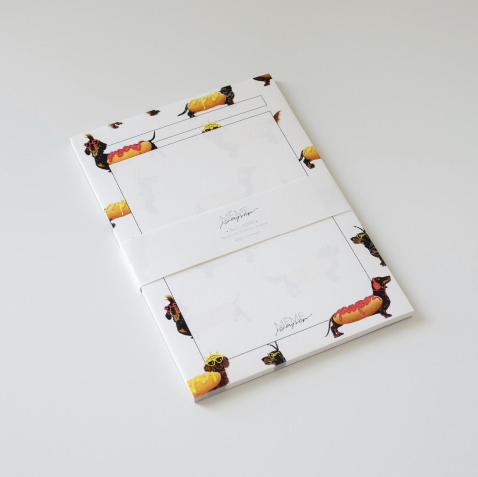 bloc-A5-meme-paper-chez-laurette-marseille-bloc-note-hot dog
