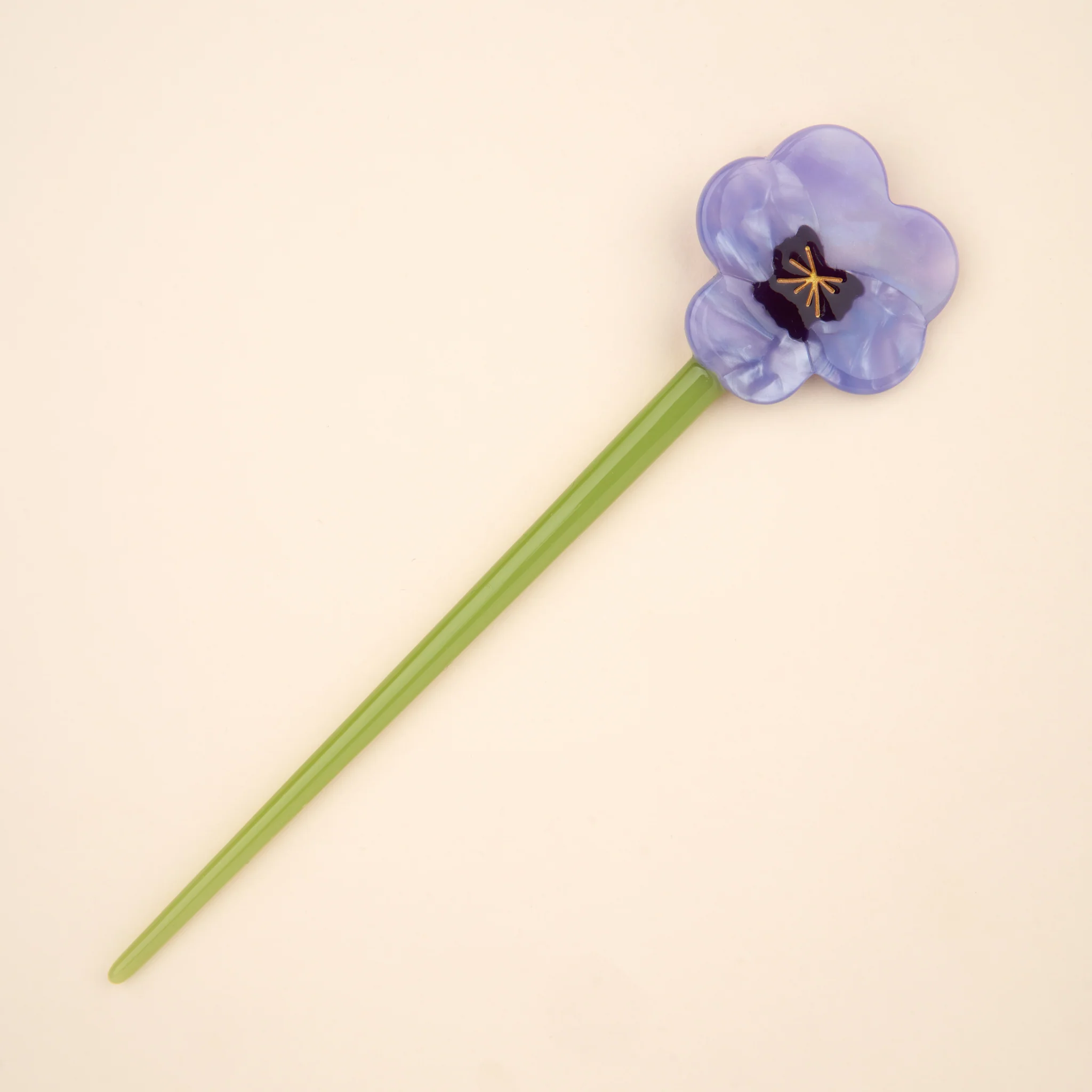 coucou-suzette-accessoire-accessory-cadeau-gift-tendance-trendy-fashion-garden-party-cheveux-hair-pic-flower-fleur-pensee-violet-purple-- chez-laurette-marseille-concepstore