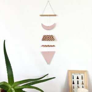 Mobile en bois - Rose, S/M